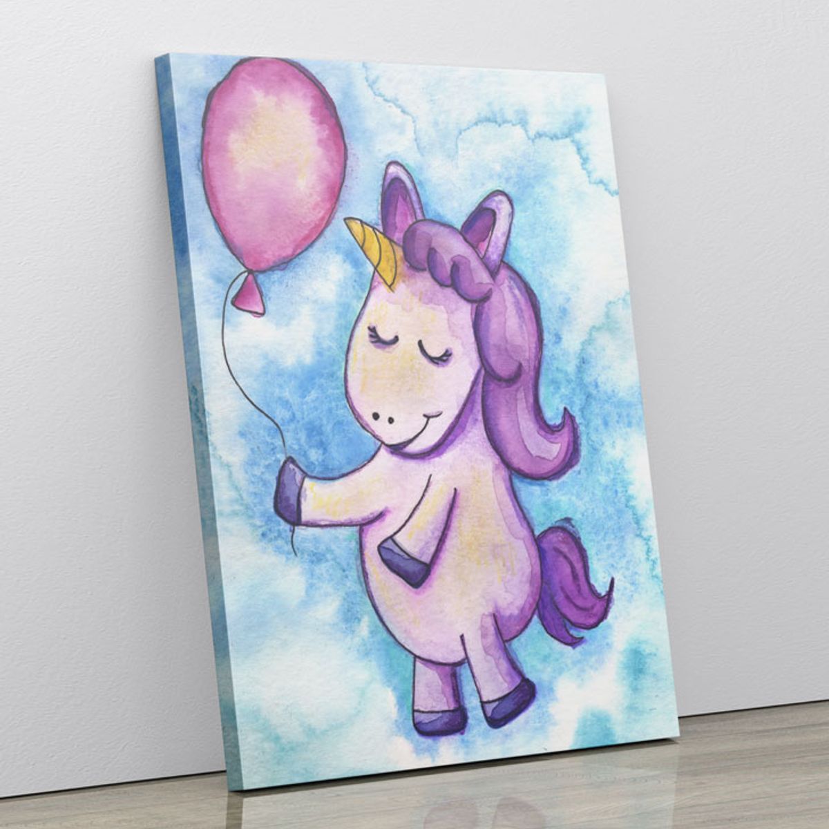 TAYRONA STORE - Cuadro En Lienzo Para Habitaciones Unicornio 93 120x160cm