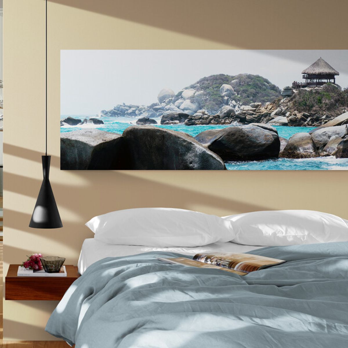 TAYRONA STORE - Cuadro En Lienzo Para Habitaciones Parque Tayrona 030 175x70cm