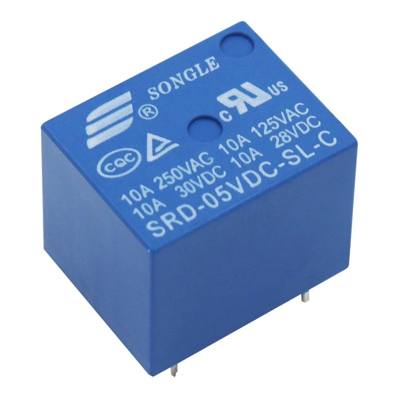 GENERICO - RELE DE 5 PINES 5VDC 10A SDR-052DC-SL-C SONGLE