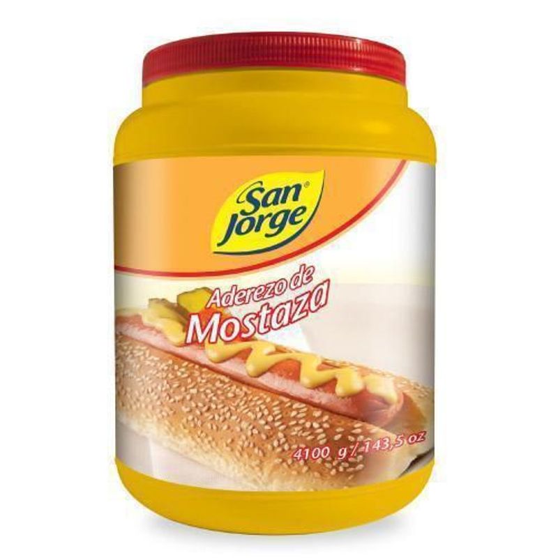 SAN JORGE - Aderezo de Mostaza San Jorge X 4100g