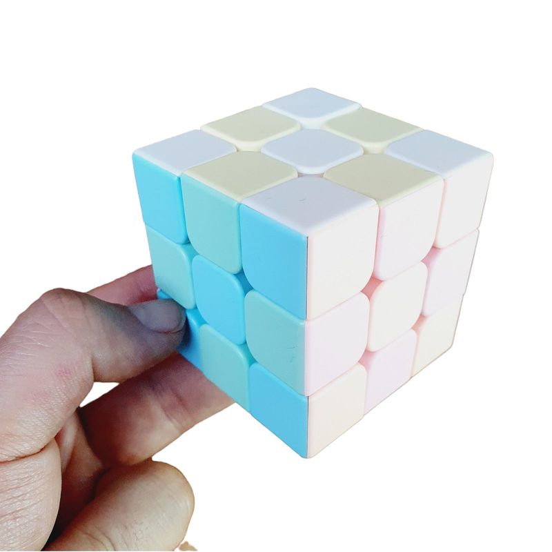 GENERICO - Cubo Rubik 3x3 Macaron Pastel Magic Cube Economico Buen Giro