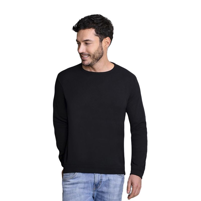 SYK - Buzo Saco Cuello Redondo Para Hombre
