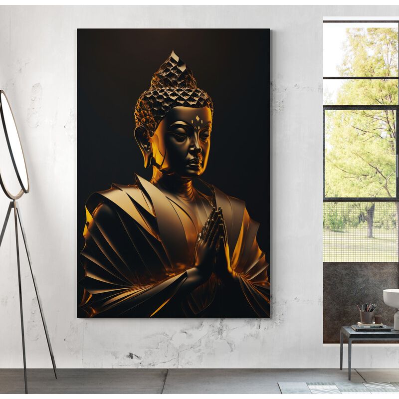 TAYRONA STORE - Cuadro En Lienzo Para Habitaciones Budda 174 70x100cm