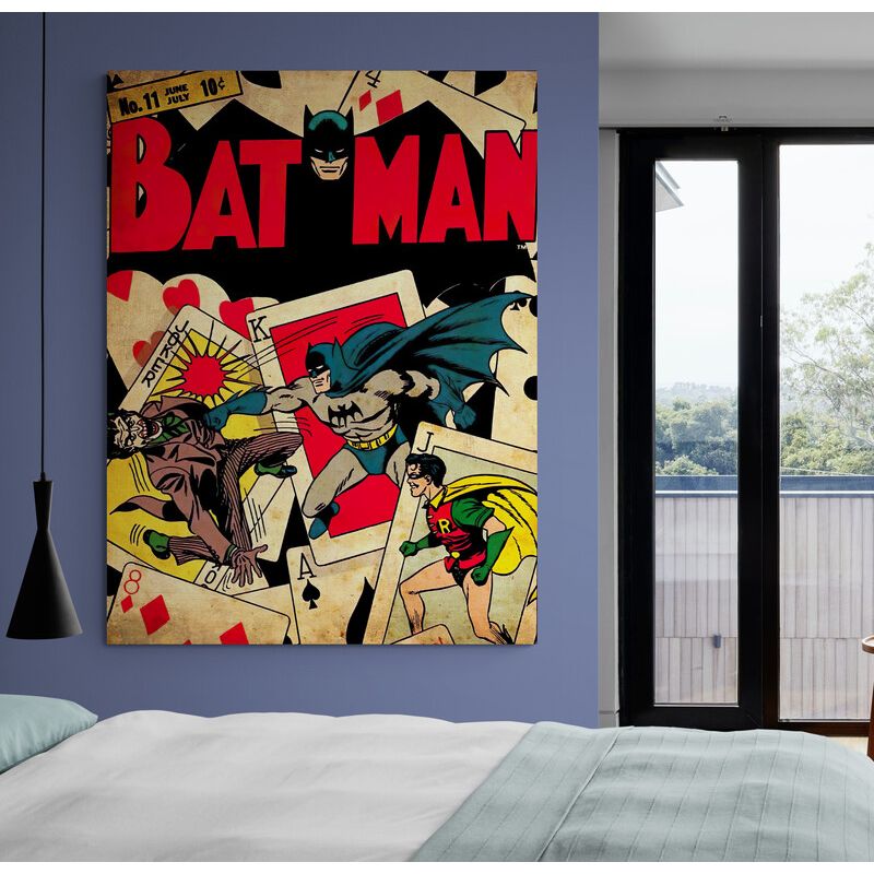 TAYRONA STORE - Cuadro En Lienzo Para Habitaciones Dc Comics 001 60x80cm