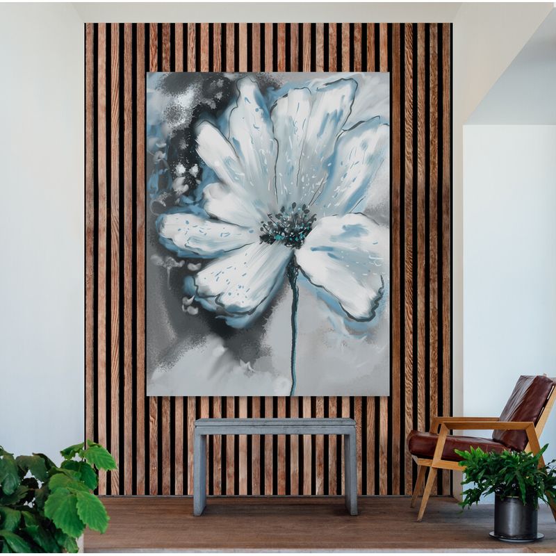 TAYRONA STORE - Cuadro En Lienzo Para Habitaciones Pintura Flores 281 75x100cm