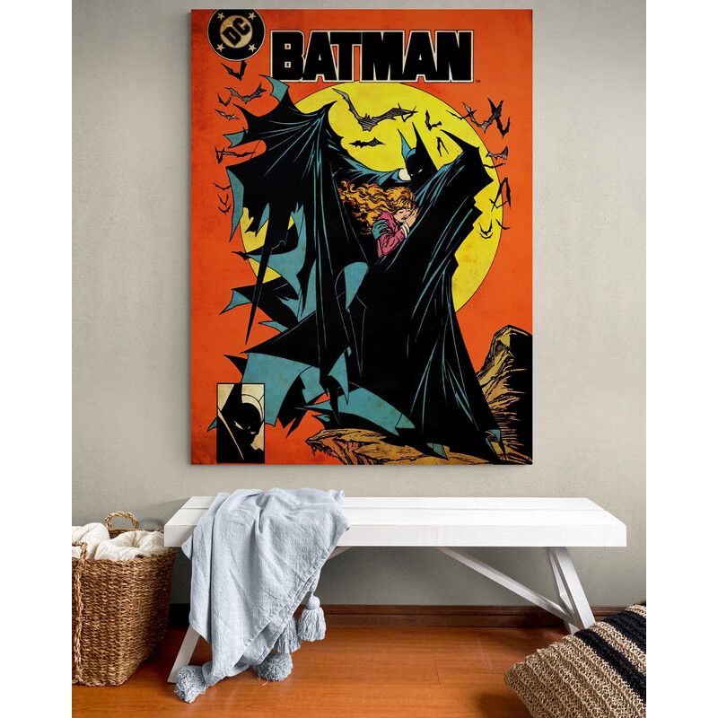 TAYRONA STORE - Cuadro En Lienzo Para Habitaciones Dc Comics 004 30x40cm
