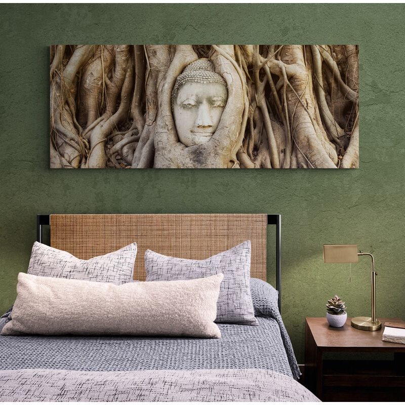TAYRONA STORE - Cuadro En Lienzo Para Habitaciones Angkor Wat 014 175x70cm