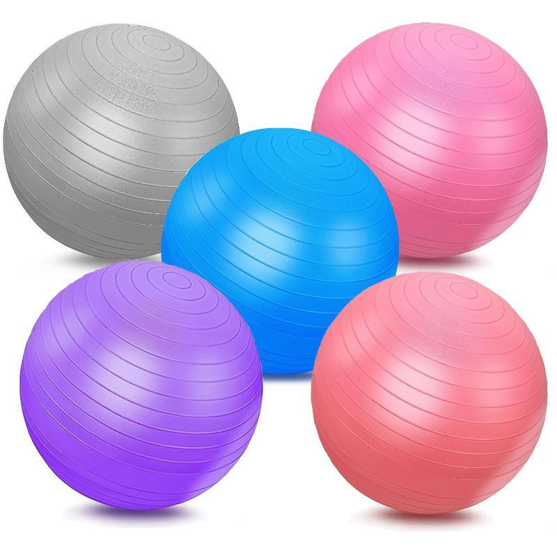 GENERICO - Balón Pilates Yoga Pelota Abdominales Gym 56 Cm