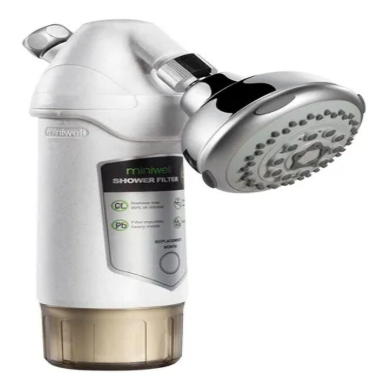 MINIWELL - Ducha con Sistema de Filtro Purificador Agua Miniwell