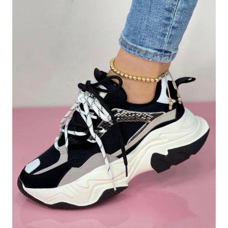 EVEGONZ - Calzado Moda Mujer Tenis Fashion Dama Zapatos Cómodos