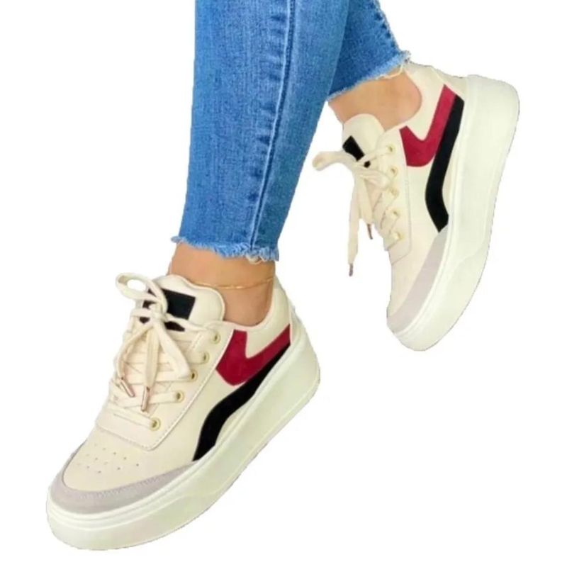 EVEGONZ - Tenis Mujer Zapato Urbano de Dama Moda Femenina