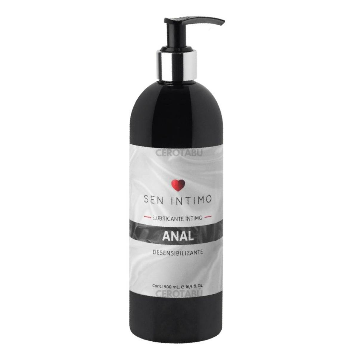 SEN INTIMO - Lubricante Intimo Anal Gel Desensibilizante Entume Sin Dolor 500ml