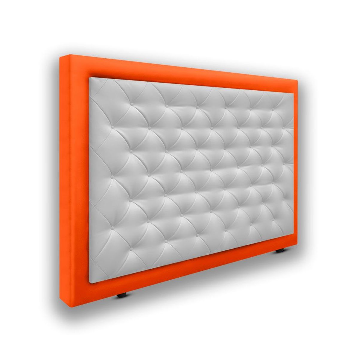 MAGIC CLASS - CABECERO LANDING DE PISO90X120 MICROFIBRA NARANJA