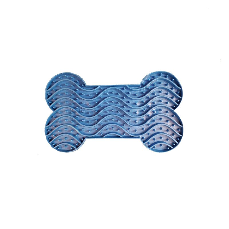 SOLEPET - ALMOHADILLA PARA LAMER PERROS PEQUEÑA-AZUL
