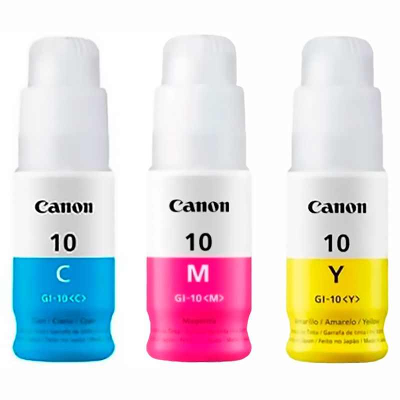 CANON - Tinta Canon GI10 para impresoras Pixma G5010 GM2010 GM2011 GM4010 X3