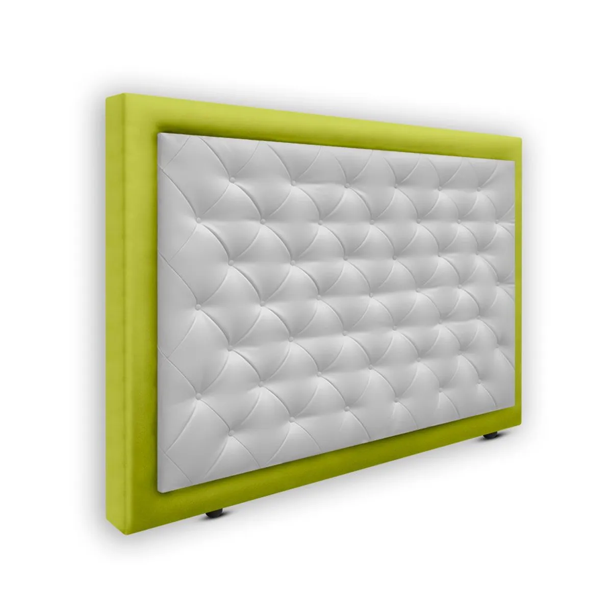 MAGIC CLASS - CABECERO LANDING DE PISO120X120 ECOCUERO VERDE