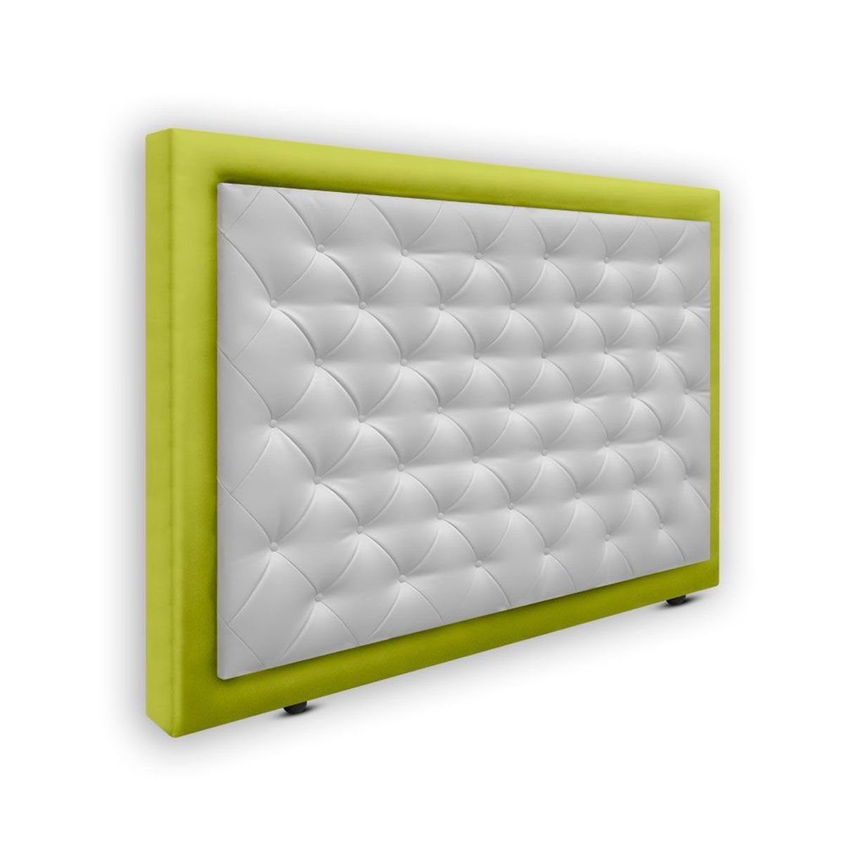 MAGIC CLASS - CABECERO LANDING DE PISO120X120 ECOCUERO VERDE