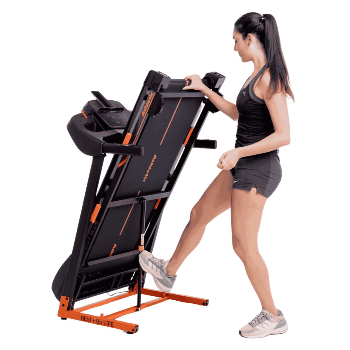 ATHLETIC - Caminadora Trotadora Residencial Athletic 610T  PHP 2.0 Plegable