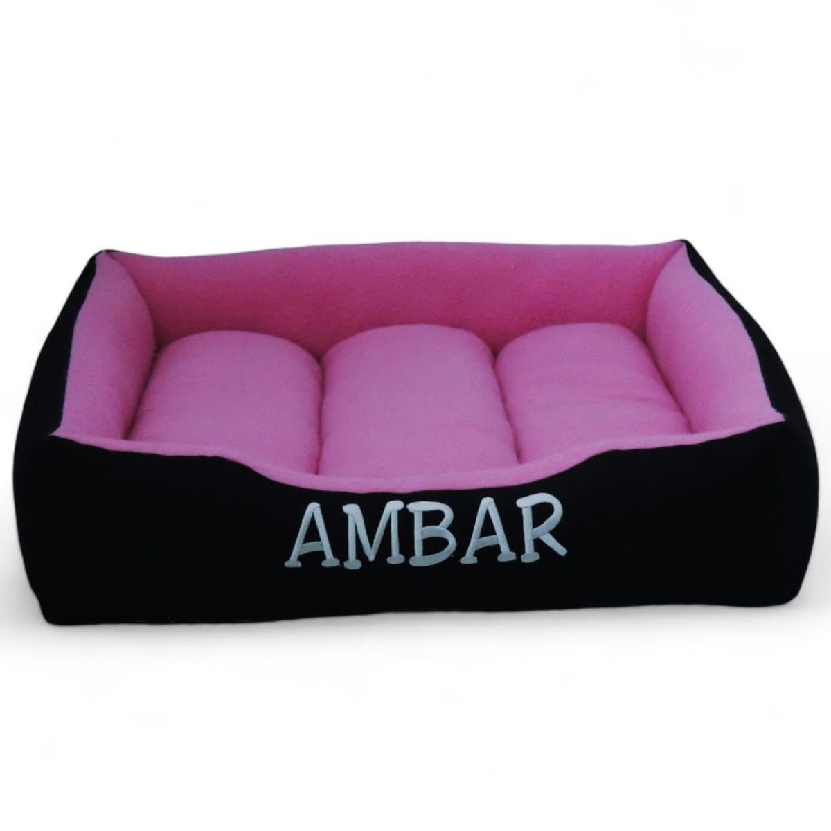 GENERICO - Cama Para Perros y Gatos Personalizada 55 x 55 cm Rosado