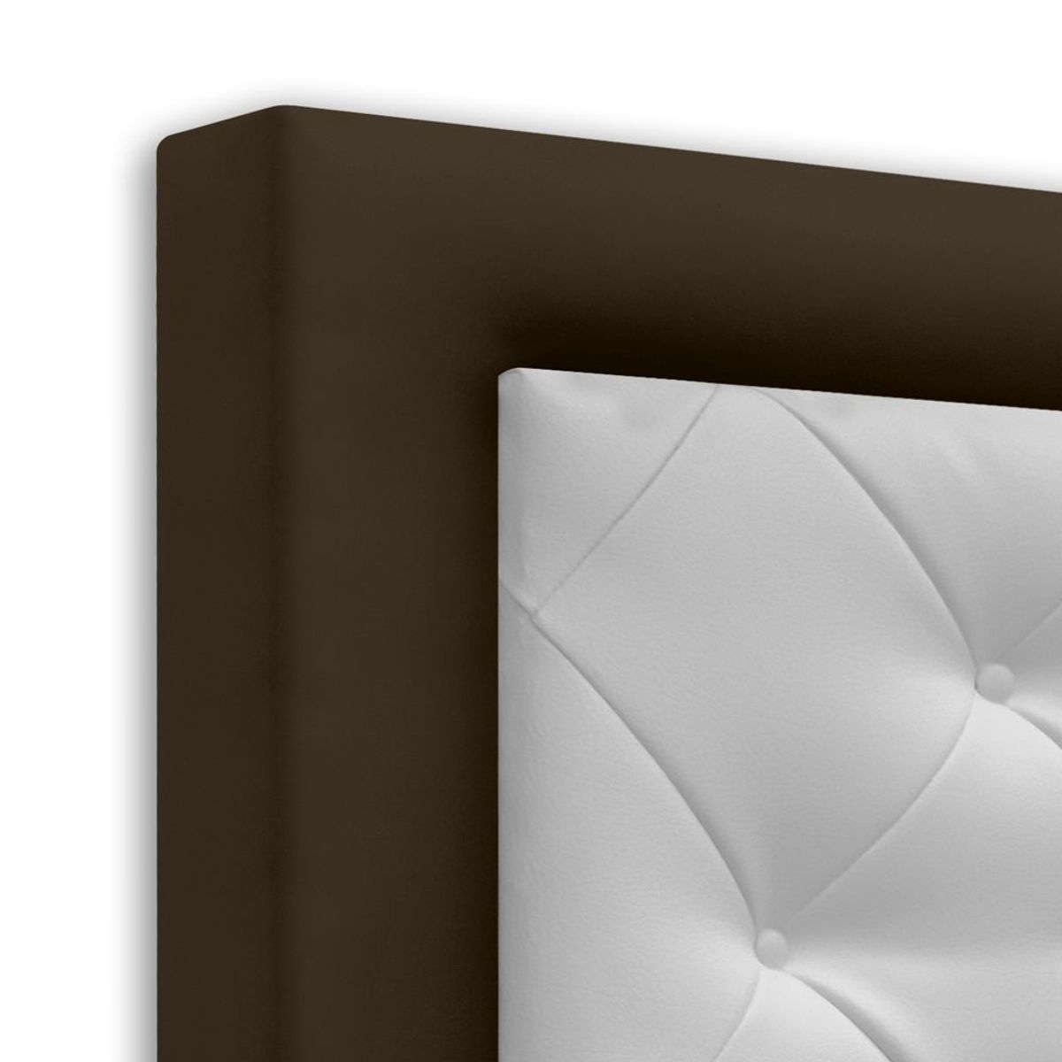 MAGIC CLASS - CABECERO LANDING DE PISO160X120 ECOCUERO CAFÉ