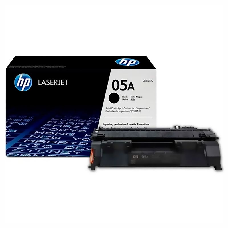 HP - Tóner 05A HP Negro Para Impresoras HP Larserjet P2035 P2055.