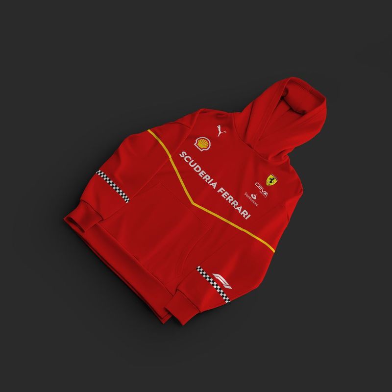 GENERICO - Hoodie F1 Scudería Ferrari.