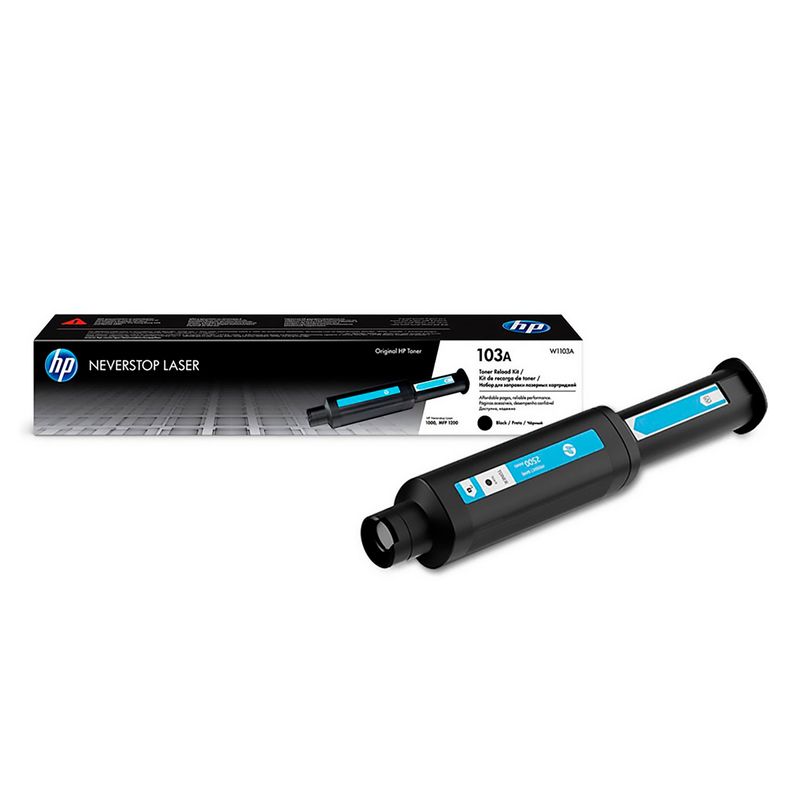 HP - Toner 103A HP Negro Para Impresoras Hp Neverstop 1000 MFP 1200