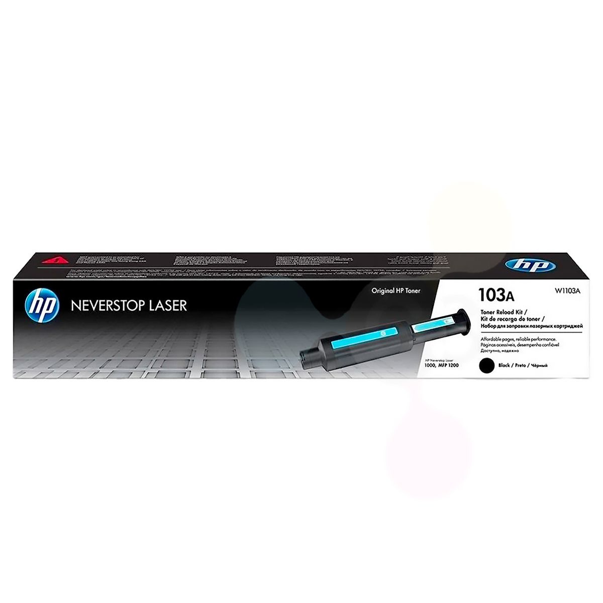 HP - Toner 103A HP Negro Para Impresoras Hp Neverstop 1000 MFP 1200