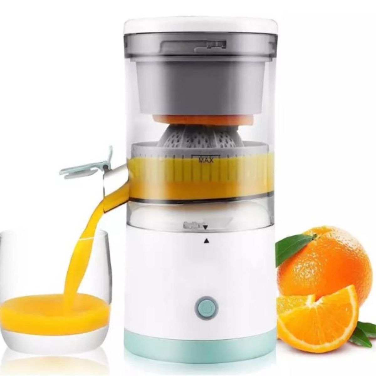 ZHOPI CO - Exprimidor De Naranja Frutas Electrico Automatico Recargable