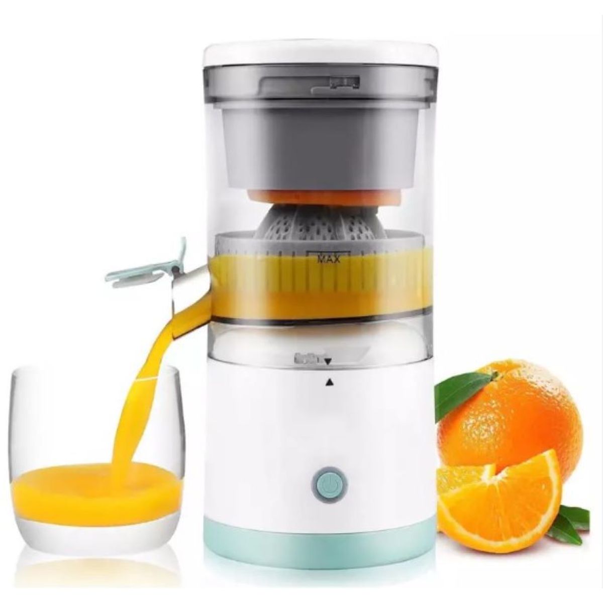 ZHOPI CO - Exprimidor De Naranja Frutas Electrico Automatico Recargable