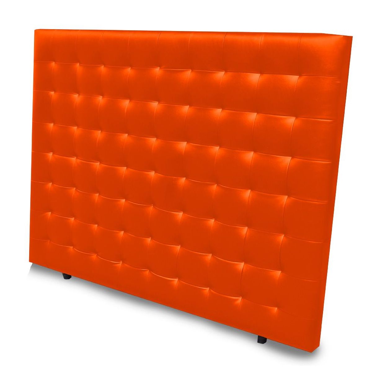 MAGIC CLASS - CABECERO NICE DE PISO140X120 ECOCUERO NARANJA
