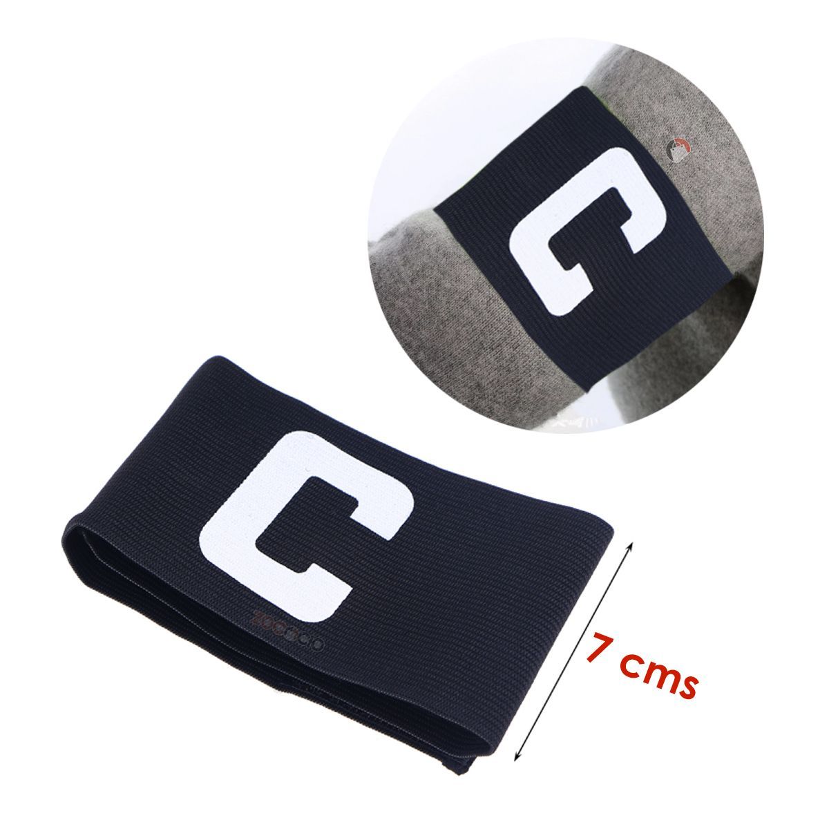 GENERICO - Brazalete Banda De Capitán De Futbol Ajustable Con Velcro