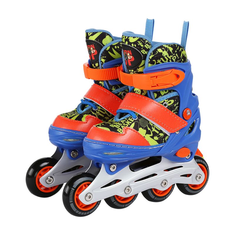 SPACE JAM - Patines Space Jam T 27-30 Chasis en Aluminio Caja Averiada
