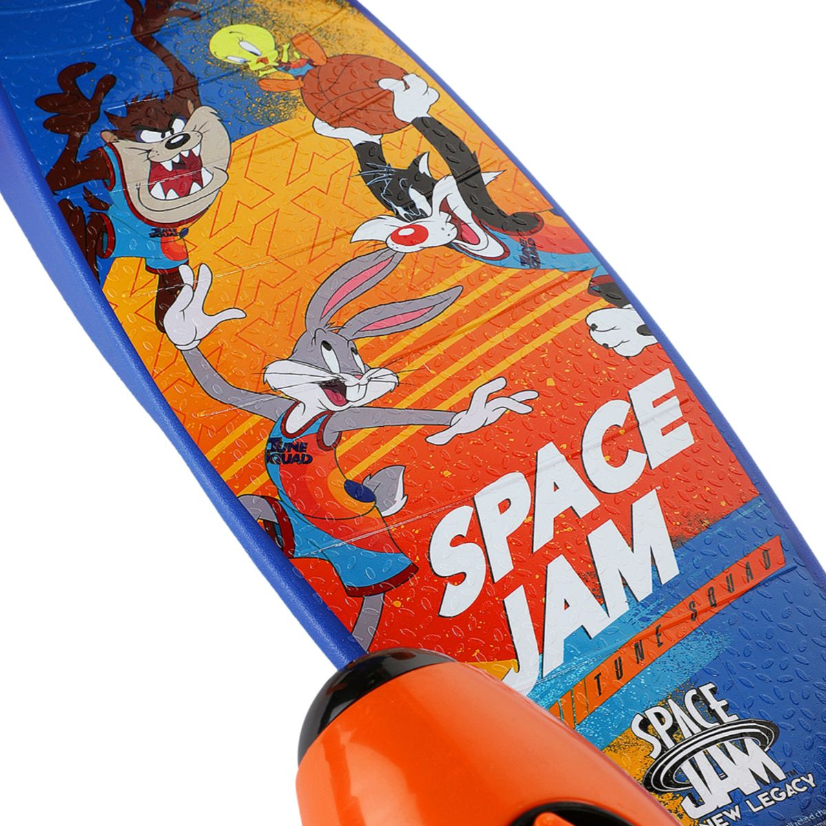 SPACE JAM - Patineta Scooter Lanza Humo Space Jam Caja Averiada