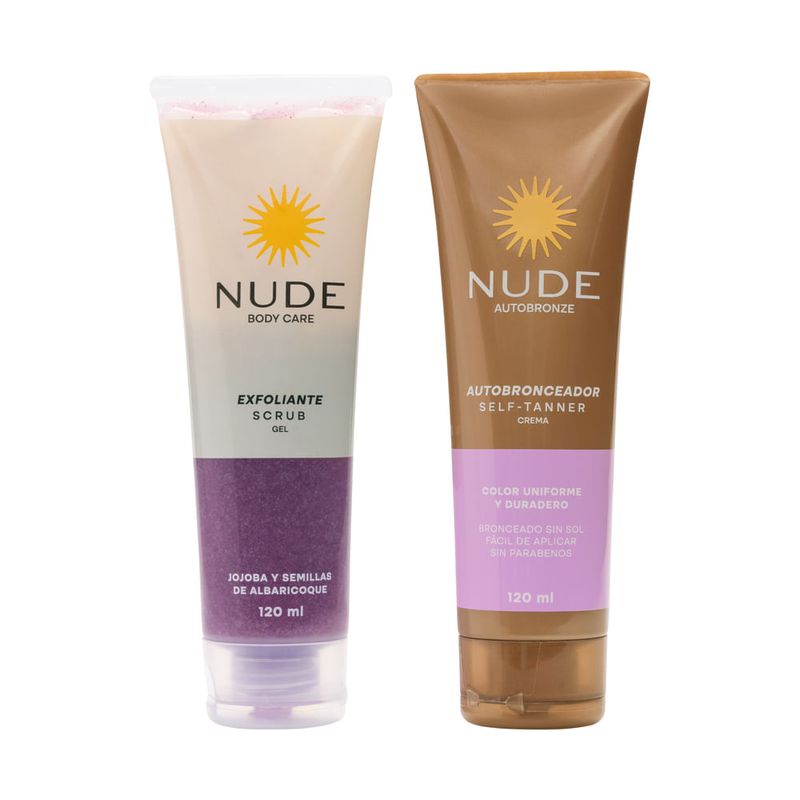 NUDE - Promoción Nude Exfoliante + Autobronceador 120ml