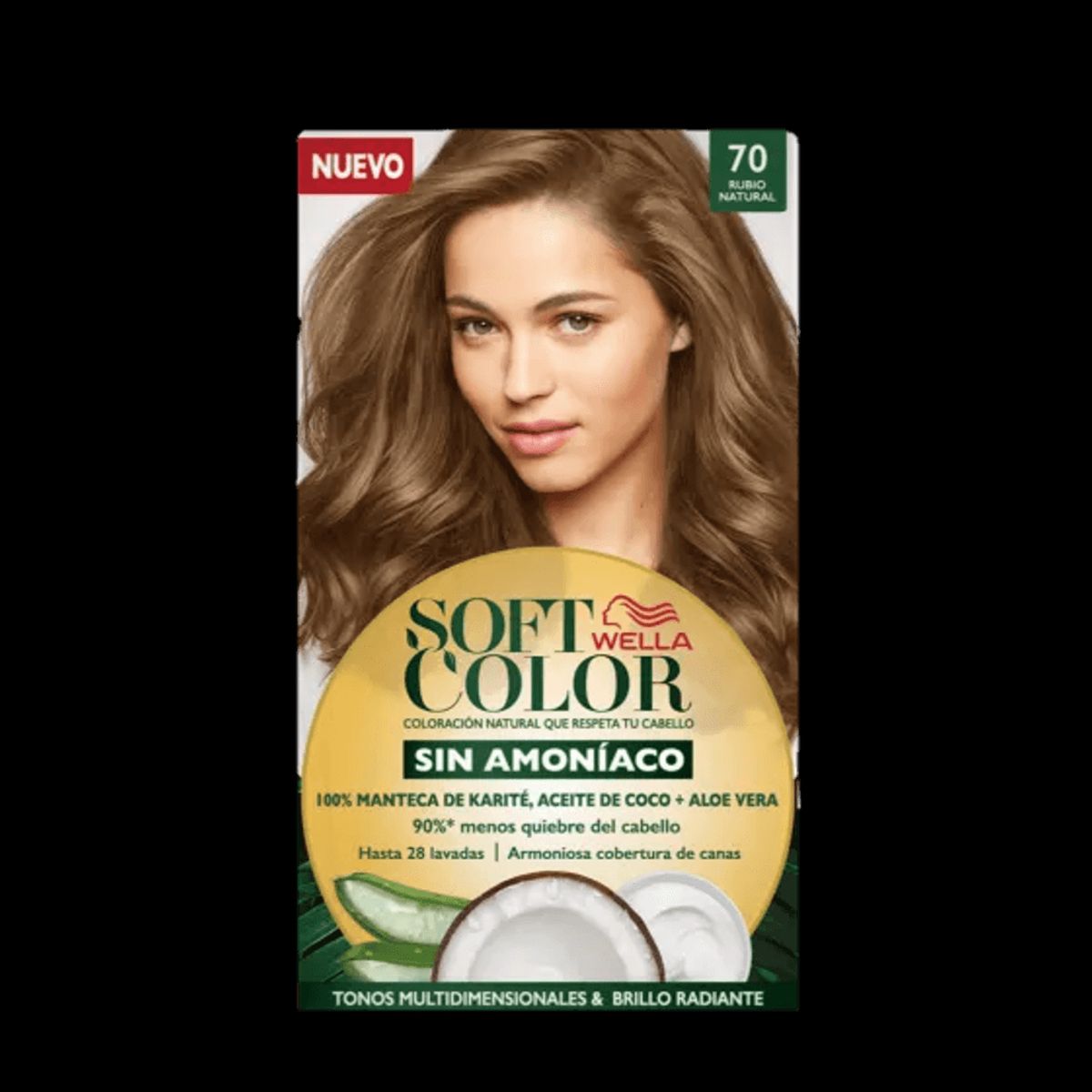 WELLA - Tintura Soft Color Semi-Permanente Rubio Natural 70