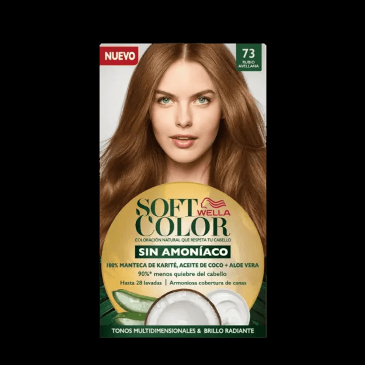 WELLA - Tintura Soft Color Semi-Permanente Rubio Avellana 73