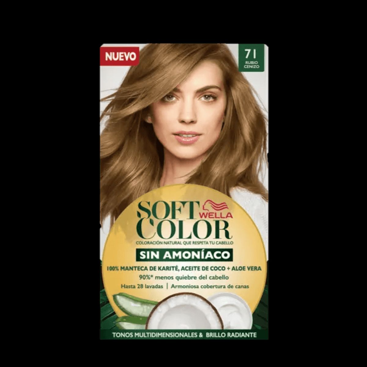 WELLA - Tintura Soft Color Semi-Permanente Rubio Cenizo 71