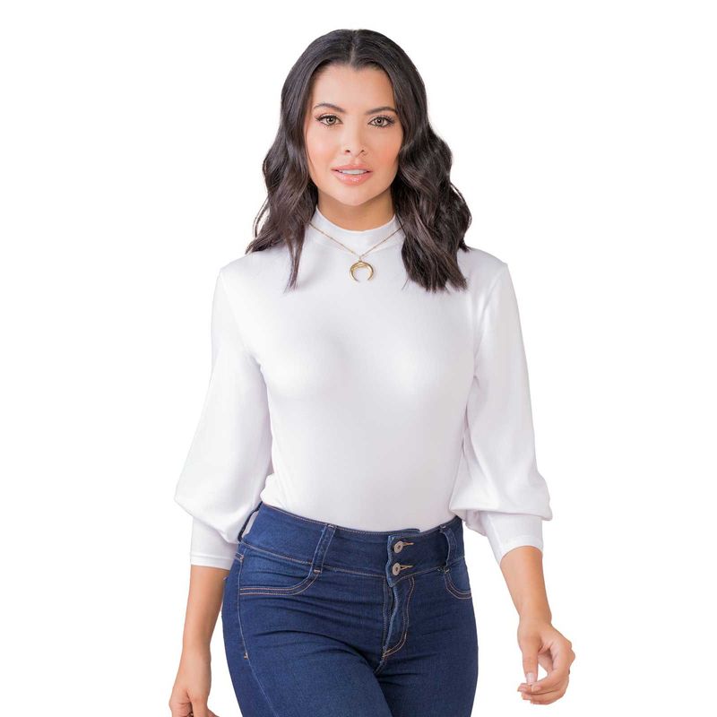 MARKETING PERSONAL - Camibuzo Mujer Blanco Mp 169