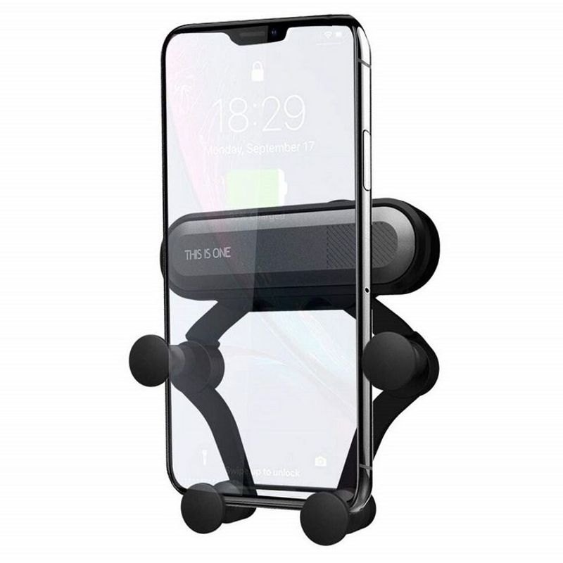 GENERICO - Soporte Celular Carro De Gravedad Celular de 4 Puntos