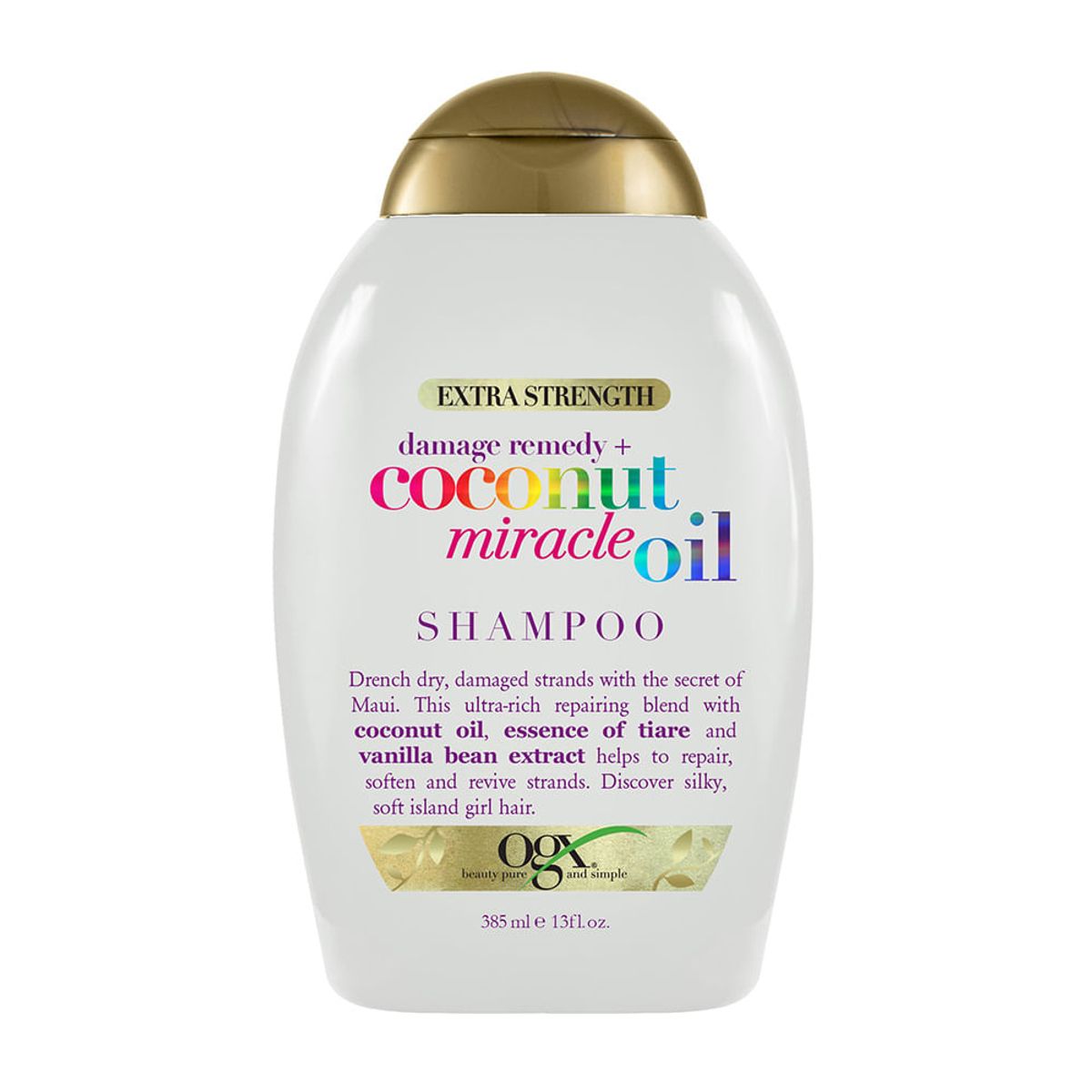 OGX - Shampoo Ogx Coconut Miracle Oil 385ml