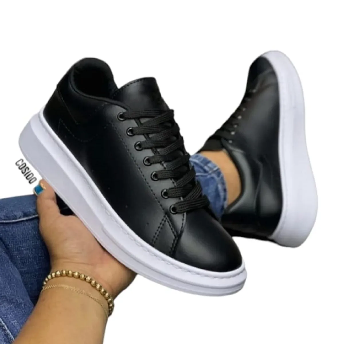 EVEGONZ - Tenis Mujer Zapato Casual Informal Tenis Comodos Urbanos Moda