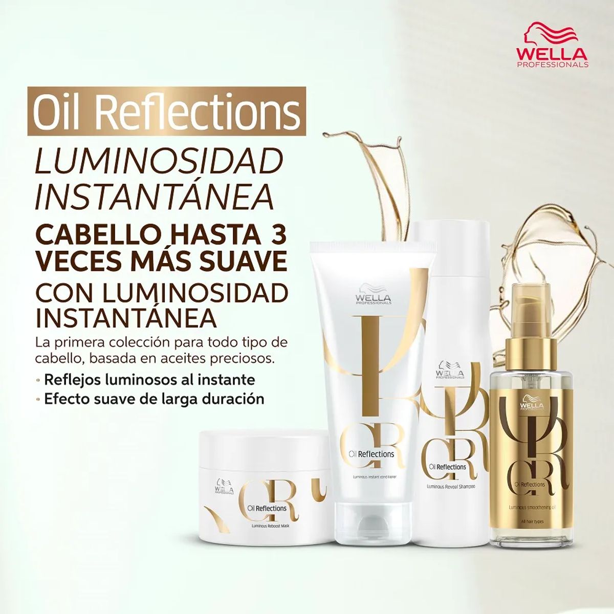 WELLA - Tratamiento Wella Professionals s Oil Reflections 30 Ml