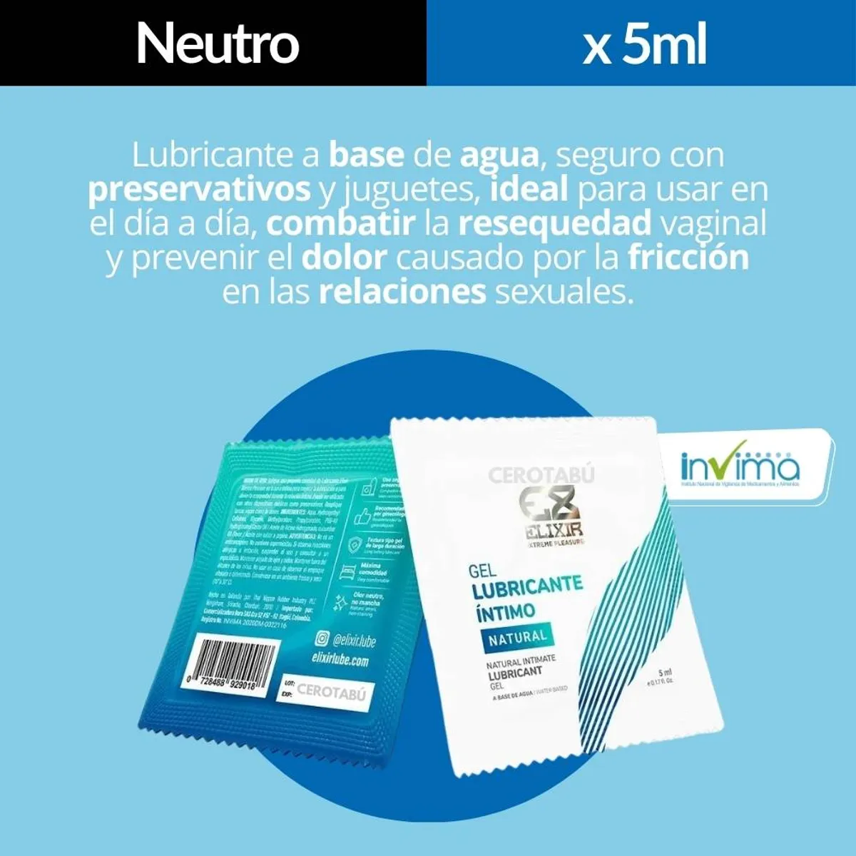 GENERICO - Lubricante Neutro + Anal + Potenciador X4 + Dildo Texturizado