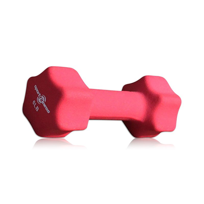 SPORT - MANCUERNA EN NEOPRENO 6LBS