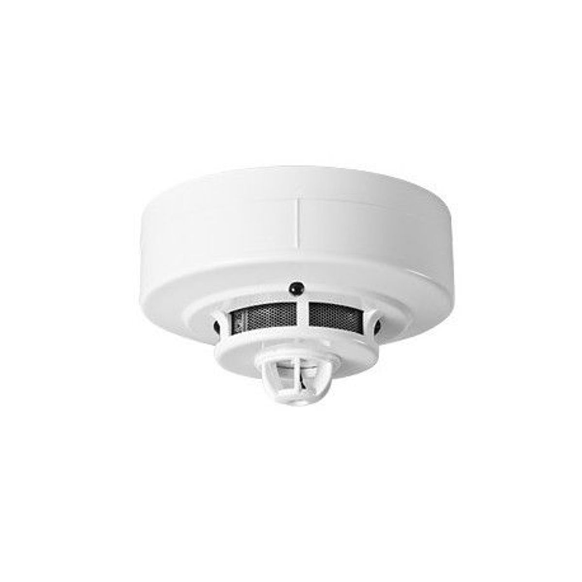 GENERICO - SENSOR DETECTOR DE HUMO FOTOELÉCTRICO DE 4 HILOS CON SENSOR DE CALOR