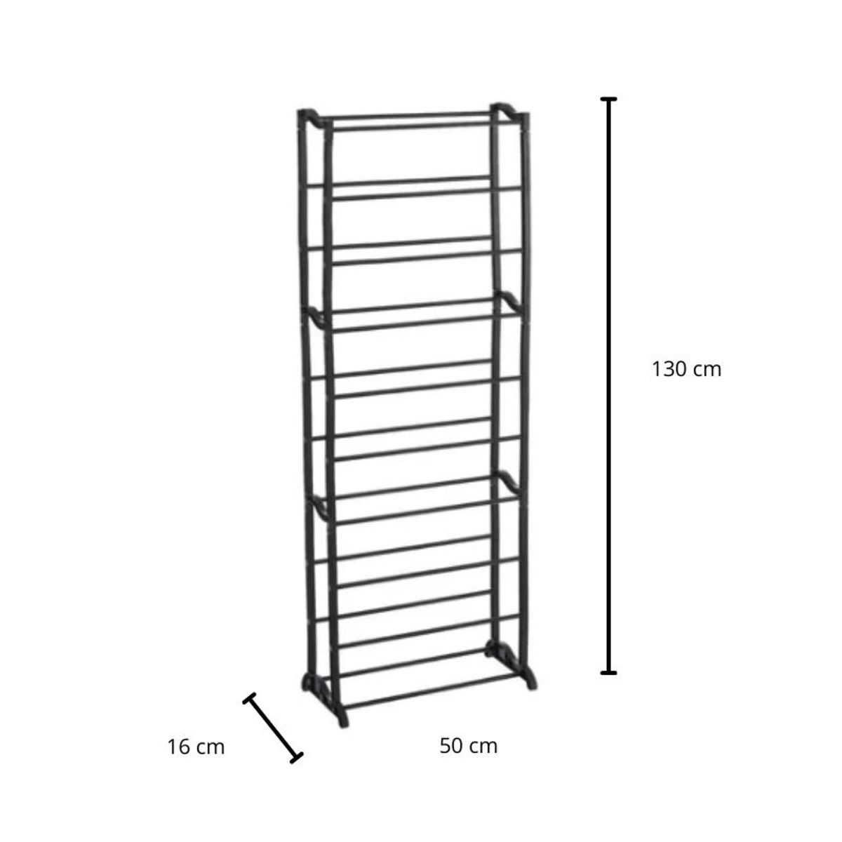 GENERICO - Organizador De Zapatos Portatil De 20 Pares Zapatero