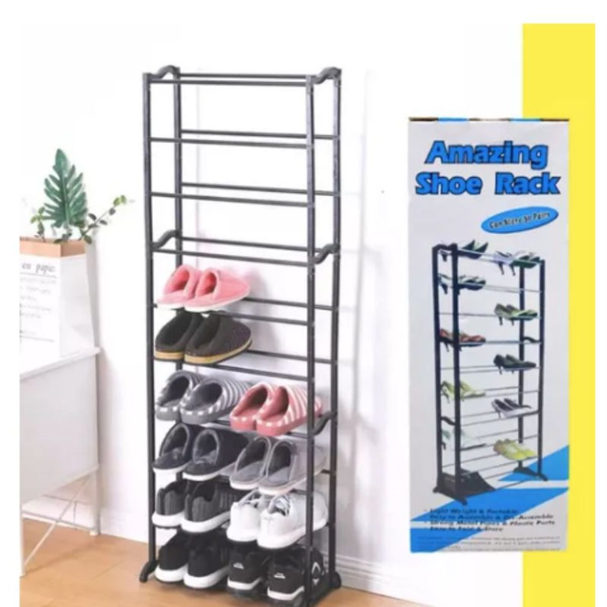 GENERICO - Organizador De Zapatos Portatil De 20 Pares Zapatero