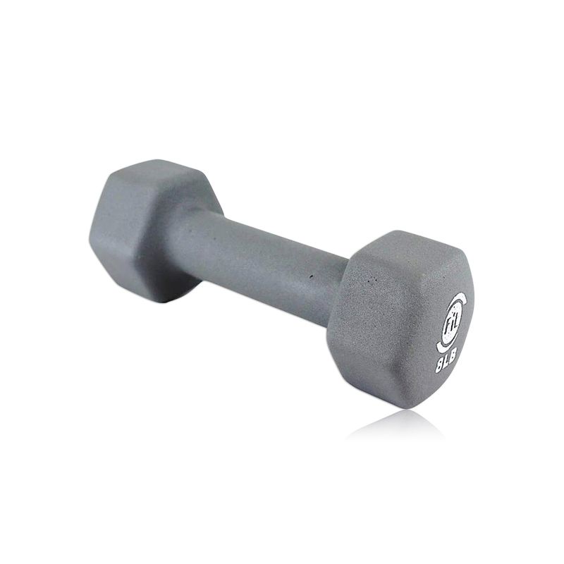 FIT - MANCUERNA HEXAGONAL EN NEOPRENO 8LB