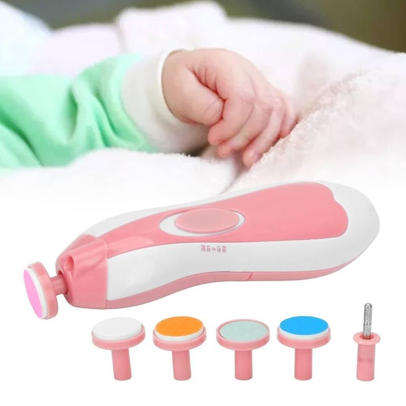 GENERICO - Lima pulidor de uñas para bebe Color Rosado